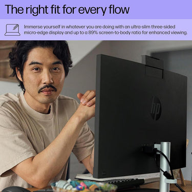 Hewlett Packard 24-cr0030 23.8-inch 8GB/256GB All-in-One Desktop PC - 7G9S5AA#ABA - Open Box