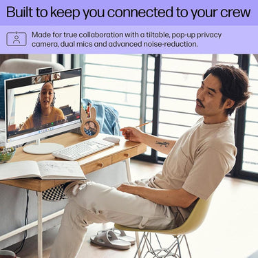 Hewlett Packard 27" AMD Ryzen 5 7520U 8GB/512GB All-in-One Desktop PC Open Box