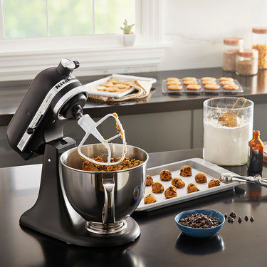 KitchenAid Artisan Series 5-Quart Tilt-Head Stand Mixer - KSM150PSBM - Open Box