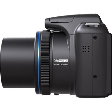 Minolta MN26Z 20 MP / 1080P FHD Bridge Camera w/26x Optical Zoom (Black) - Open Box