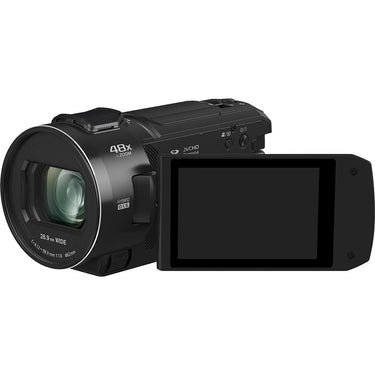 Panasonic Full HD 1080p 24X Optical Zoom Lightweight Camcorder (HC-V900) - Open Box