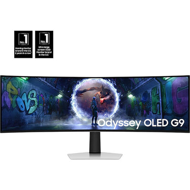 Samsung 49 Odyssey DQHD (5;120x1440) 240Hz OLED G9 Curved Gaming Monitor - Open Box