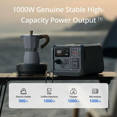 DJI 1000W Output 512Wh LFP Battery Power Station - CP.DY.00000079.01 - Open Box