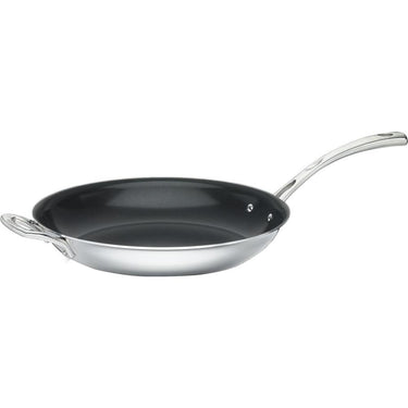 Cuisinart French Classic Tri-Ply Stainless Cookware 12" Nonstick Skillet w/Helper Handle