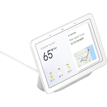 Google Nest Hub with Google Assistant Chalk Open Box with 1 Year Warranty