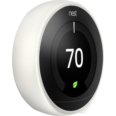Google Nest Learning Thermostat 3rd Generation White Open Box + 1 Year Warranty