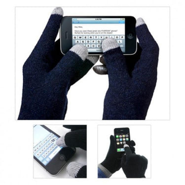General Brand Touchscreen Gloves Color May Vary - Includes 1 Pair