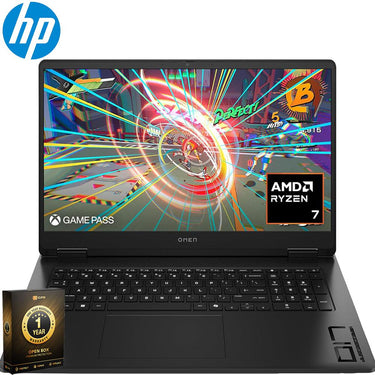 Hewlett Packard OMEN 17.3" AMD Ryzen 7 Gaming Laptop Open Box + 1 Year Warranty