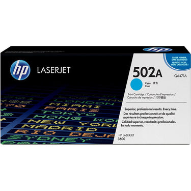 Hewlett Packard Cyan Print Cartridge for LaserJet Printers Open Box + 1 Year Warranty