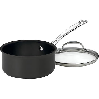 Cuisinart 619-18 Nonstick-Hard-Anodized, 2-Quart, Saucepan with Cover