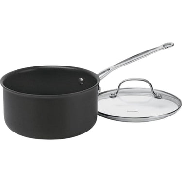 Cuisinart 619-18 Nonstick-Hard-Anodized, 2-Quart, Saucepan with Cover