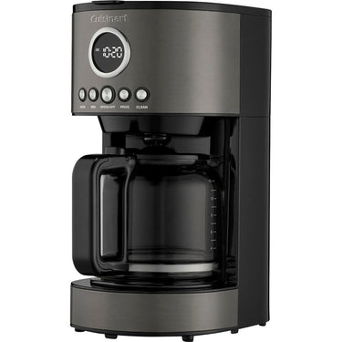 Cuisinart 12 Cup Coffeemaker ;Stainless Steel Black DCC-1220BKS (Refurbished) - Open Box