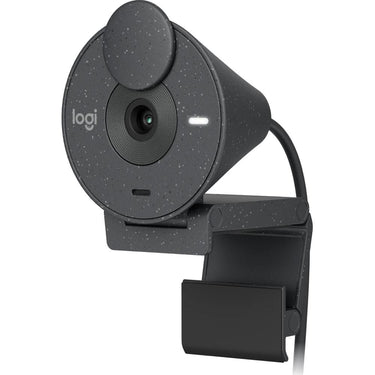 Logitech VC 305 Full HD 1080P Webcam with Privacy Shutter in Black - 960-001414