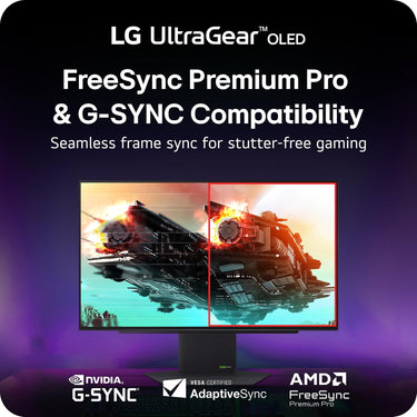LG 27 UltraGear OLED QHD Gaming Monitor 480Hz 0.03ms G-Sync