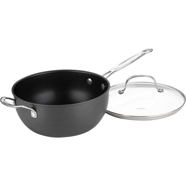 Cuisinart Chef's Classic Nonstick Hard-Anodized 4-Qt Chef's Pan with Glass Cover