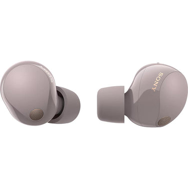 Sony Noise Canceling Truly Wireless Earbuds, Smoky Pink w/ Warranty Bundle