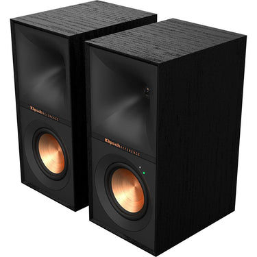 Klipsch 2-Way Wireless Bookshelf Speakers Black Pair Open Box + 1 Year Warranty