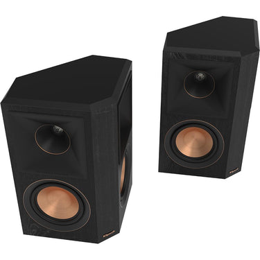Klipsch Speaker Superior Surround Sound Ebony Pair Open Box with 1 Year Warranty