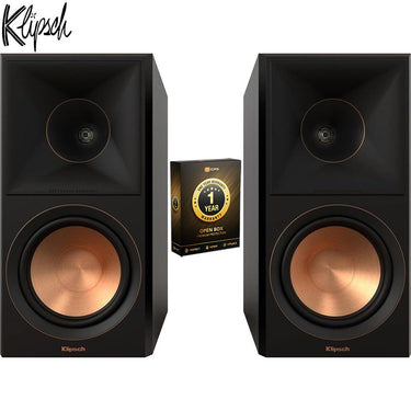 Klipsch Reference Premiere Bookshelf Speakers Ebony Pair Open Box+1 Yr Warranty