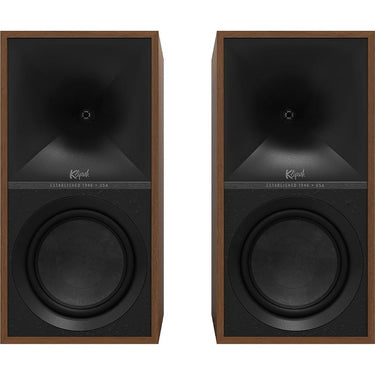 Klipsch The Sevens 6.5" Speakers Bluetooth Walnut Pair Open Box + 1 Yr Warranty
