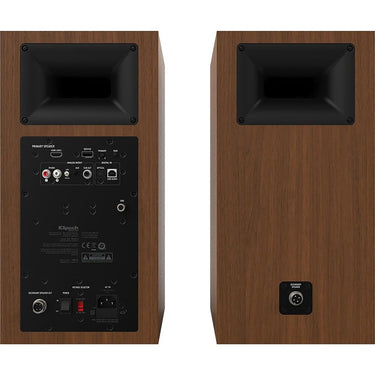 Klipsch The Sevens 6.5" Speakers Bluetooth Walnut Pair Open Box + 1 Yr Warranty