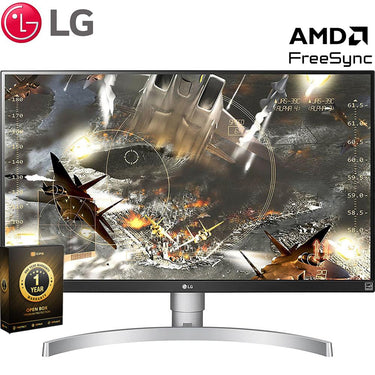 LG 27" 4K HDR IPS Monitor 3840 x 2160 16:9 Open Box with 1 Year Warranty
