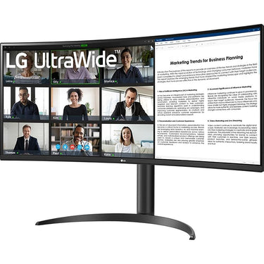 LG 34" Curved UltraWide WQHD Monitor with USB Type-C Open Box + 1 Year Warranty