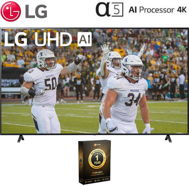 LG 55-Inch UT75 Series LED Smart TV 4K 2024 Open Box with 1 Year Warranty