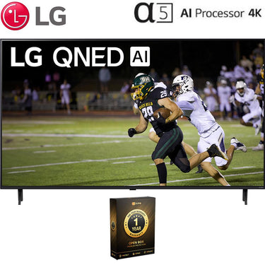 LG 65 inch QNED 4K HDR Smart NanoCell LED TV 2024 Open Box with 1 Year Warranty