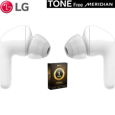 LG TONE Free True Wireless Bluetooth Earbuds White Open Box + 1 Year Warranty