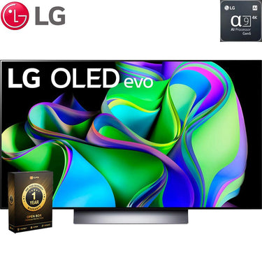 LG OLED evo C3 48 Inch HDR 4K Smart OLED TV 2023 Open Box with 1 Year Warranty