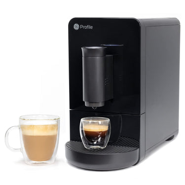 GE Profile Automatic Espresso Machine, One-Touch Brew (Black)