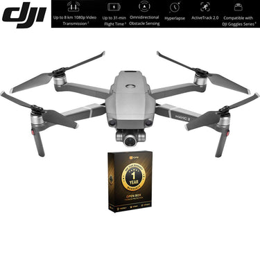 DJI Mavic 2 Zoom Quadcopter Drone Smart Controller Open Box with 1 Year Warranty