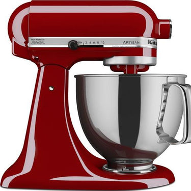KitchenAid Artisan Series 5-Quart Tilt-Head Stand Mixer in Empire Red - KSM150PSER