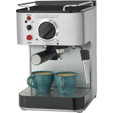 Cuisinart 1.66 Quart Manual Espresso Maker, EM-100NP1 - Open Box