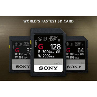 Sony SF-G Series 64GB UHS-II SD Memory Card (SF-G64/T1) - Open Box