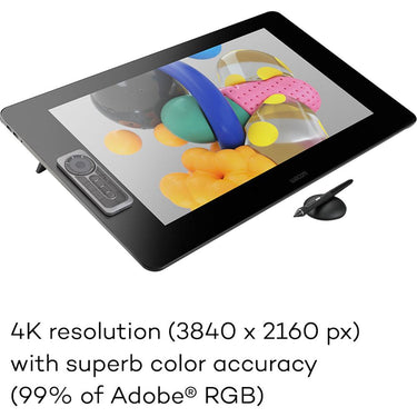 Wacom Cintiq Pro 24 4k Ultra HD Creative Pen & Touch w/ Wacom Pro Pen 2 - Open Box