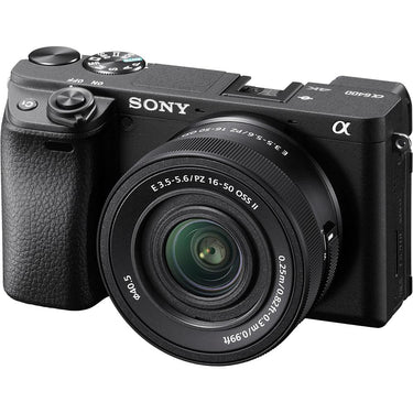 Sony a6400 Mirrorless Camera + 16-50mm f/3.5-5.6 Lens - ILCE6400K/B  (OPEN BOX)