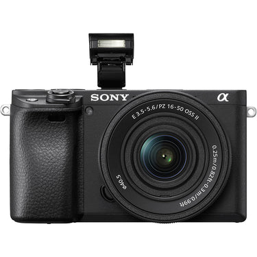 Sony a6400 Mirrorless Camera + 16-50mm f/3.5-5.6 Lens - ILCE6400K/B  (OPEN BOX)