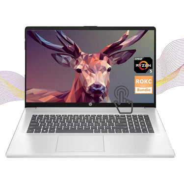 HP-Consumer Remarketing 17.3" HD+ Multi-Touch Notebook in Silver - 9X495UAR#ABA