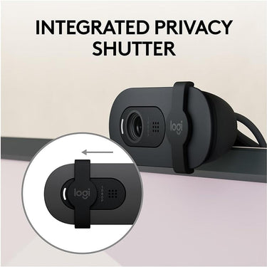 Logitech Core Brio 100 1080p Full HD Webcam in Black - 960-001580