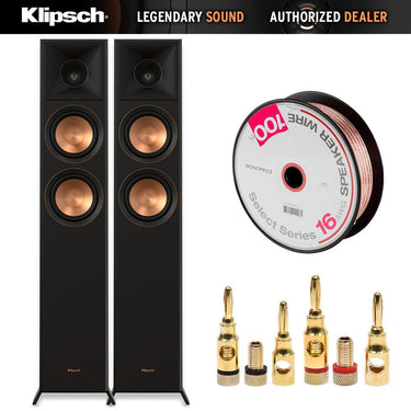 Klipsch RP-5000F II Reference Premier Floorstanding Speaker (Pair) w/ Wire Bundle