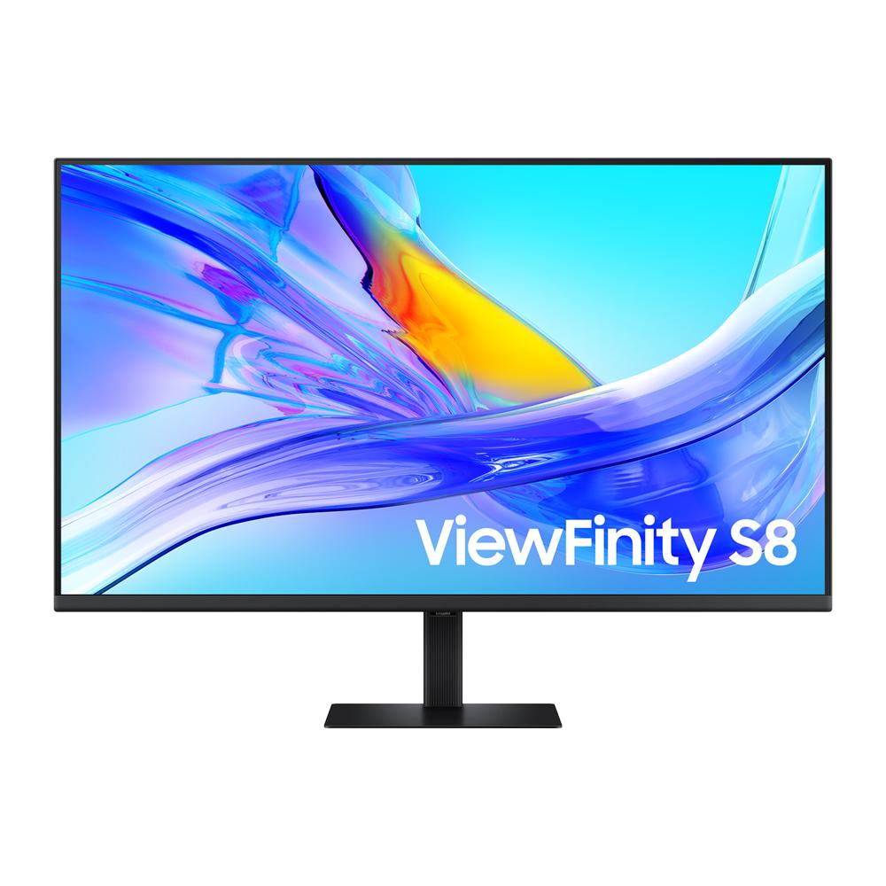 Samsung 37" ViewFinity S8 (S80UD) 4K UHD Monitor + 26 Months Protection Bundle — view 2