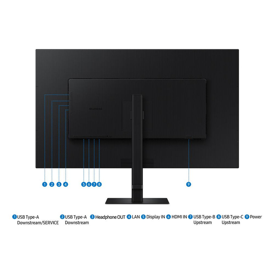 Samsung 37" ViewFinity S8 (S80UD) 4K UHD Monitor + 26 Months Protection Bundle