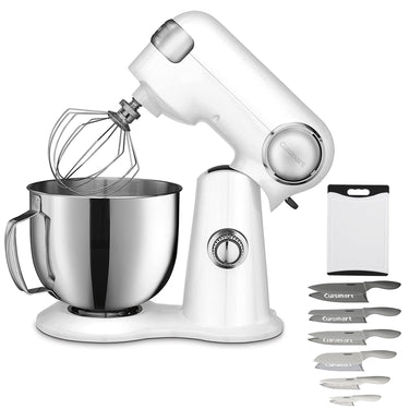 Cuisinart Precision Master 5.5 Quart 12 Speed Stand Mixer + 12 pc Knife Set Bundle