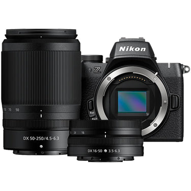 Nikon Z50II Mirrorless Camera + 2 Lens Kit 16-50mm & 50-250mm Content Creator Bundle