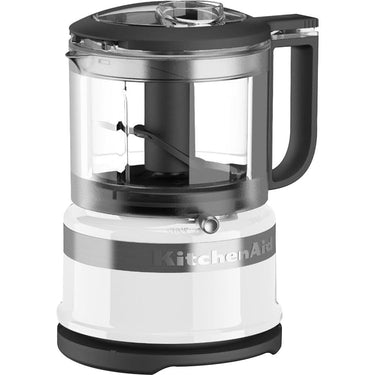 KitchenAid KFC3516WH 3.5 Cup Food Processor; White (Open Box) + 1 Year Warranty