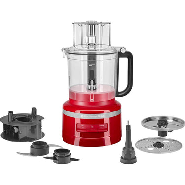 KitchenAid 13-Cup All In One Food Processor; Empire Red (Open Box) + 1 Year Warranty