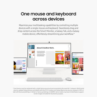 Samsung 32" M8 (M80D) Series 4K UHD Smart Monitor LS32DM801UNXZA