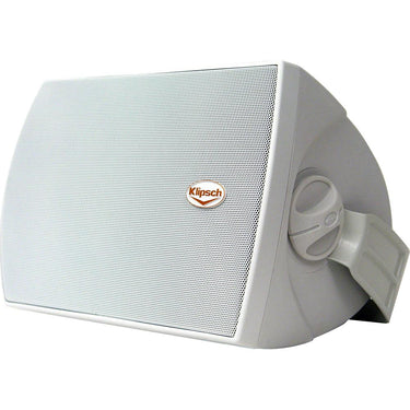 Klipsch AW-650 All-Weather Outdoor Speakers; Pair (White) (Open Box) + 1 Year Warranty